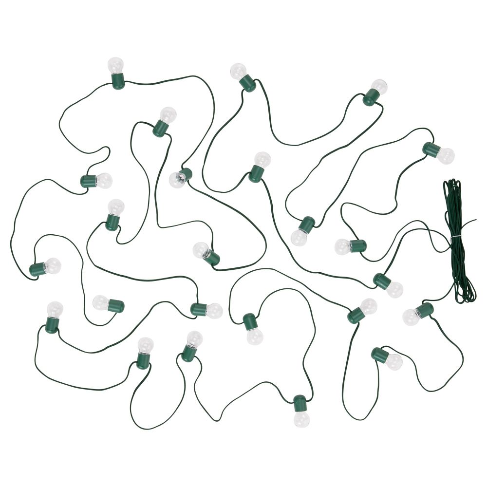 Гирлянда, 24 светодиода СТРОЛА, зеленый - фото 1