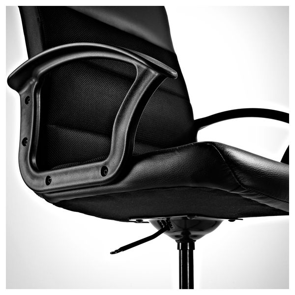 Рабочий стул ВИНГАЛ, черный Бумстад черный - фото 2