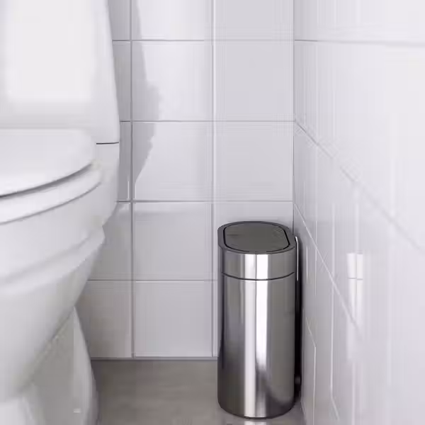 BROGRUND Контейнер с крышкой д/мусора - нержавеющ сталь 4 л - фото 5