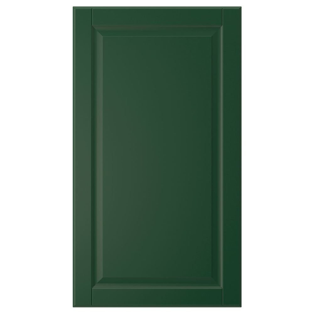 Фронтальная панель для посудомоечной машины, темно-зеленый 45x80 см IKEA BODBYN БУДБИН 904.446.58 - фото 1