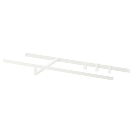 Штанга платяная, белый 80x40 см IKEA HJÄLPA ХЭЛПА 704.502.16
