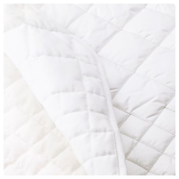 Плед и чехол/на подушку ИКЕА ПС 2017, белый - схема-чертеж с размерами