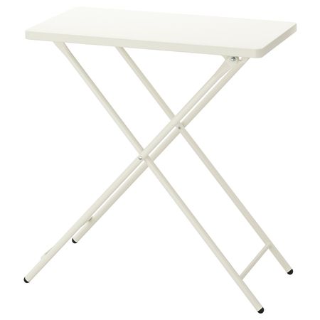 Стол, для/дома/улицы, белый/складной 70x42 см IKEA TORPARÖ ТОРПАРЁ 804.207.47