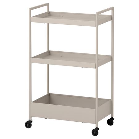 NISSAFORS Тележка - бежевый 50.5x30x83 см