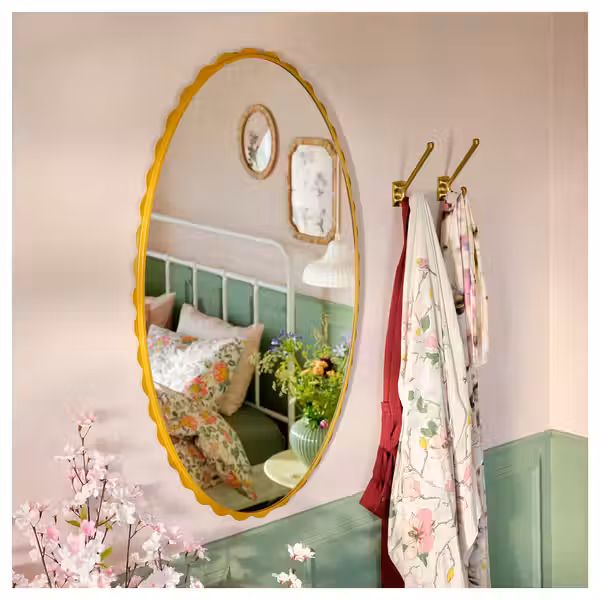 DAGGKAPRIFOL ДАГГКАПРИФОЛ Зеркало - темно-желтый 60x100 см - фото 4