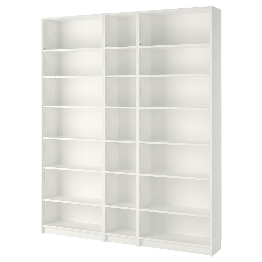 Стеллаж, белый 200x28x237 см IKEA BILLY БИЛЛИ 592.439.78 - фото 1