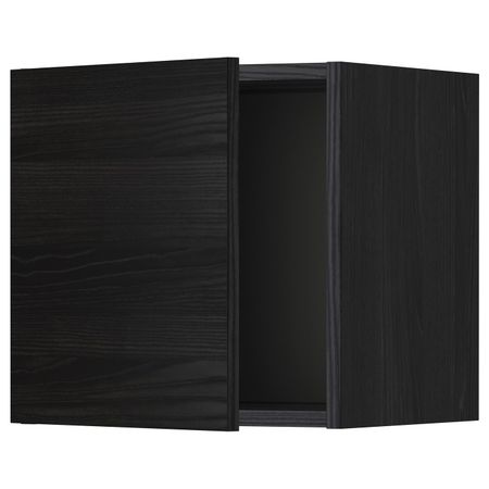 Шкаф навесной, черный, Тингсрид черный 40x40 см IKEA МЕТОД 692.321.87