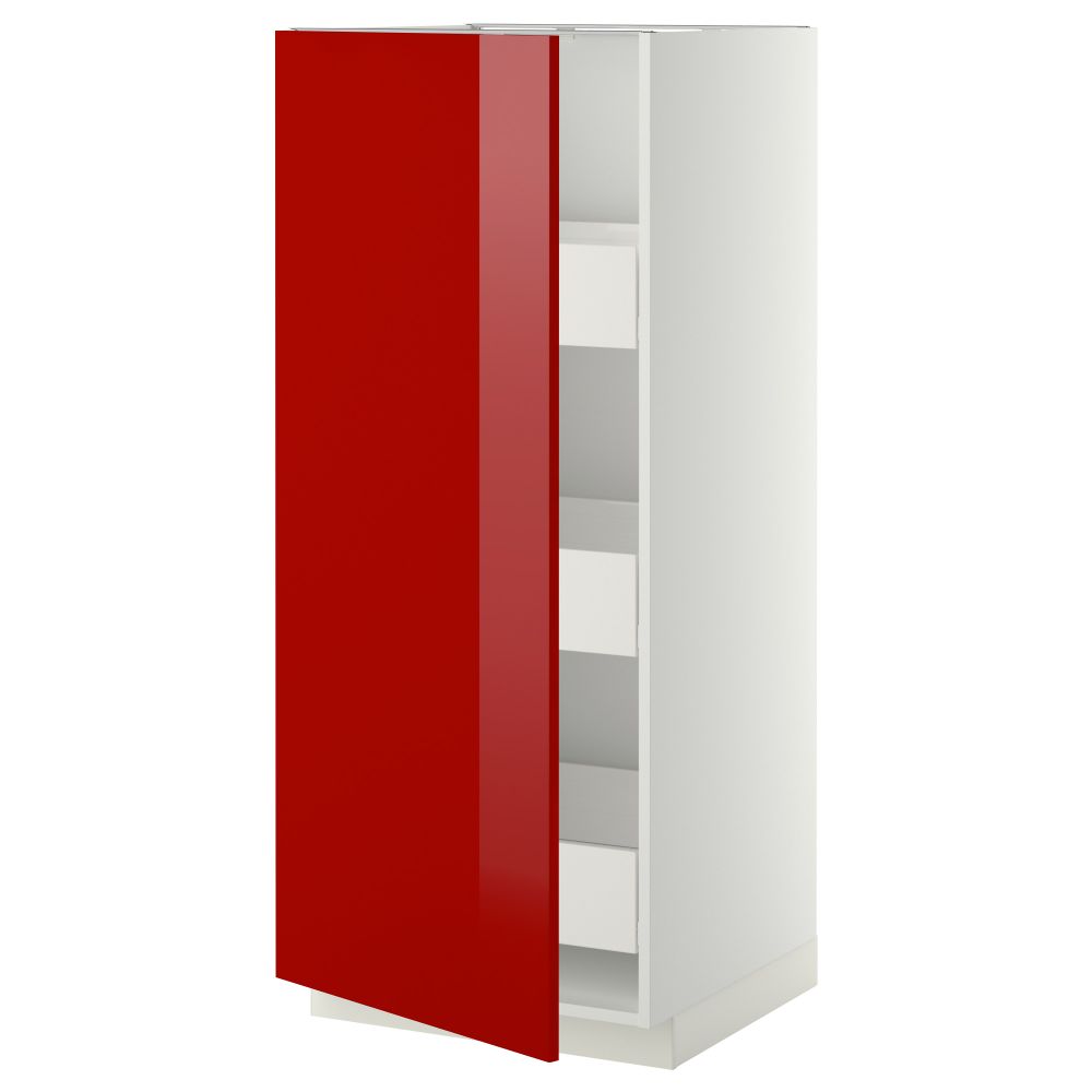 IKEA, вид спереди - схема-чертеж с размерами