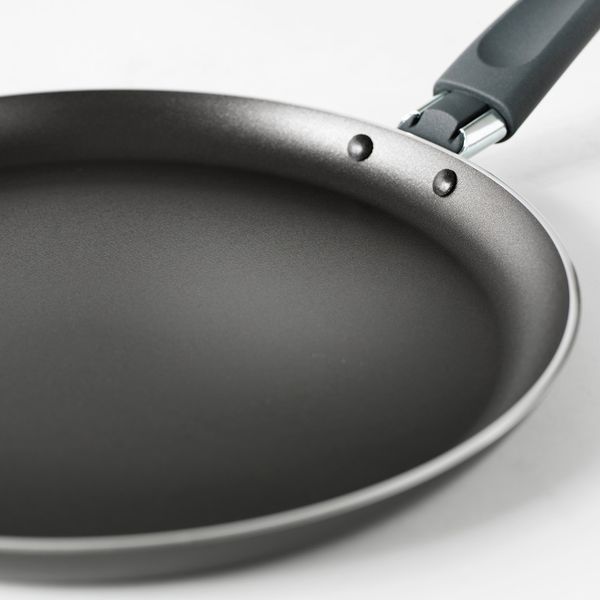 Сковорода для/блинов, серый 25 см IKEA SKÄNKA ШЭНКА 303.935.29 - схема-чертеж с размерами