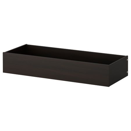 Ящик КОМПЛИМЕНТ, черно-коричневый
