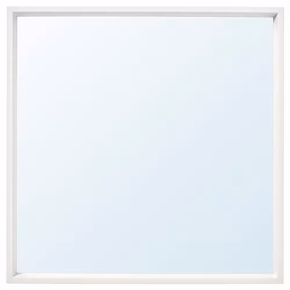 NISSEDAL Зеркало - белый 65x65 см - фото 1