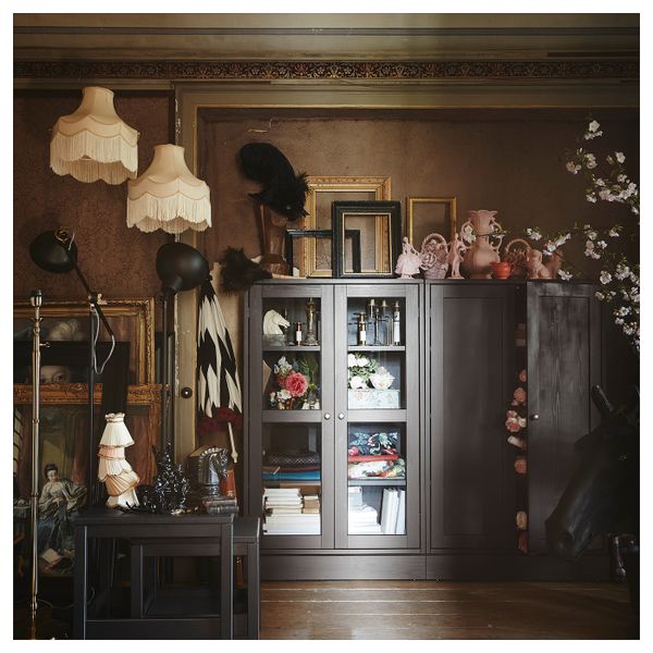 Комплект столов, 2 шт, темно-коричневый IKEA HAVSTA ХАВСТА 104.042.89 - фото 5