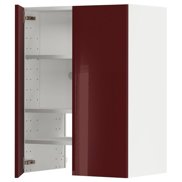 Навесной шкаф для вытяжки, полка, дверь IKEA METOD МЕТОД 995.045.15 - фото 1