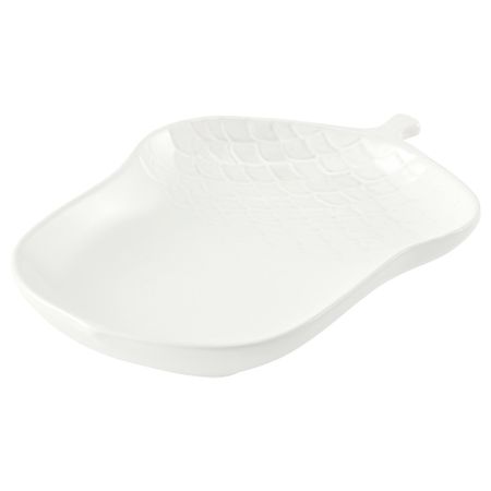 Блюдо ВИНТЕР 2018, белый (18x13 см)