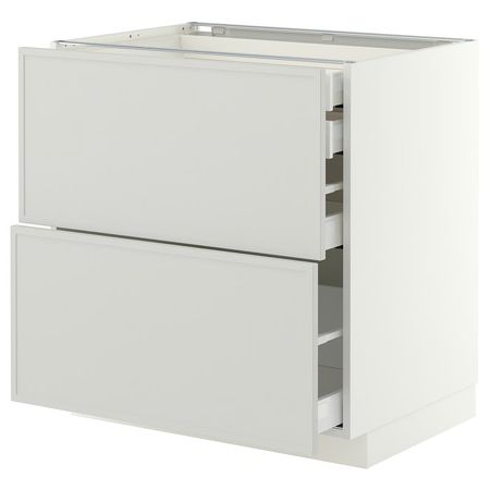 METOD / MAXIMERA Напольн шк 2фасада/2низ/1срд/1вс ящ