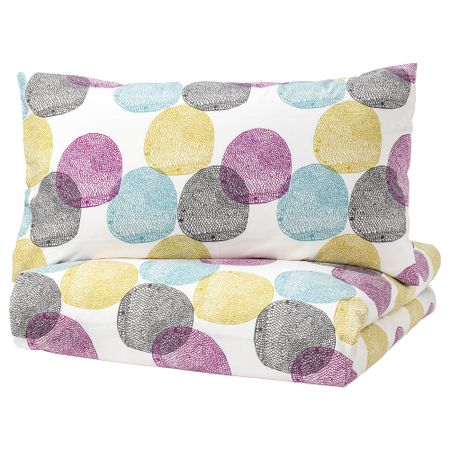 Пододеяльник и 1 наволочка МАЛИН РАНД, разноцветный (150x200/50x70 см)