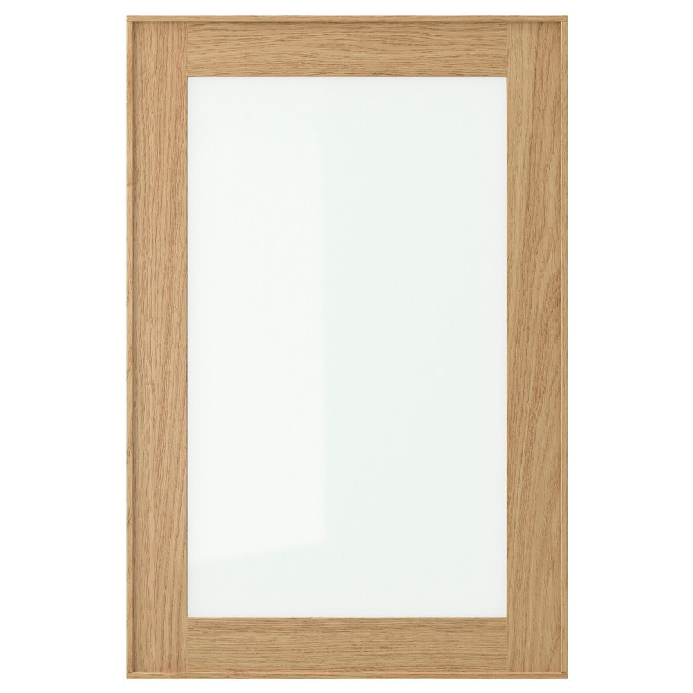 Стеклянная дверь, дуб 40x60 см IKEA EKESTAD ЭКЕСТАД 703.671.18 - фото 1
