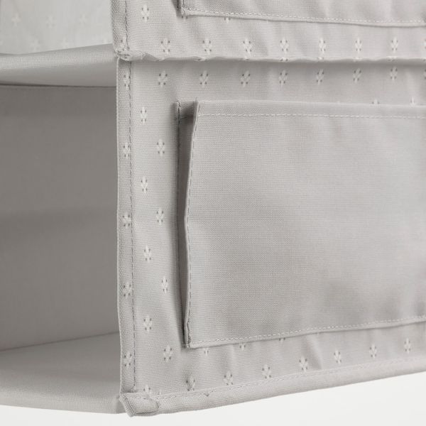 Подвесной модуль,7отделений, серый/с рисунком 30x30x90 см IKEA BLÄDDRARE БЛЭДДРАРЕ 604.744.06 - фото 6