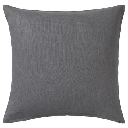 Чехол на подушку ВИГДИС, темно-серый (50x50 см)