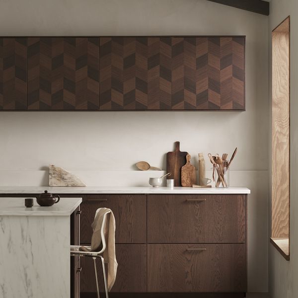 Дверь, коричневый с рисунком, 60x60 см IKEA HASSLARP ХАСЛАРП 104.047.84 - фото 5