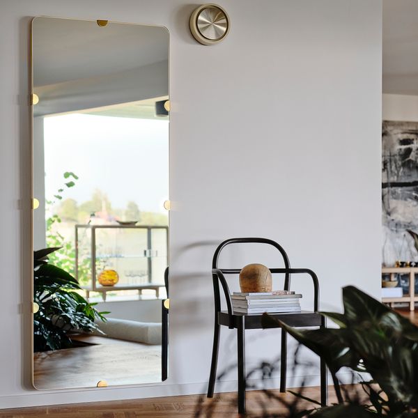 Зеркало, дубовый шпон, 70x180 см IKEA STOCKSTOCKHOLM СТОКГОЛЬМM СТОКГОЛЬМ 2025 805.908.10 - фото 4