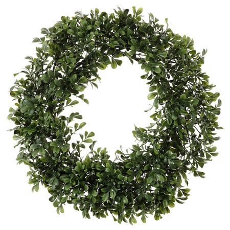 Искусственный венок, для дома, улицы самшит 45 см IKEA SMYCKA СМИККА 904.685.31