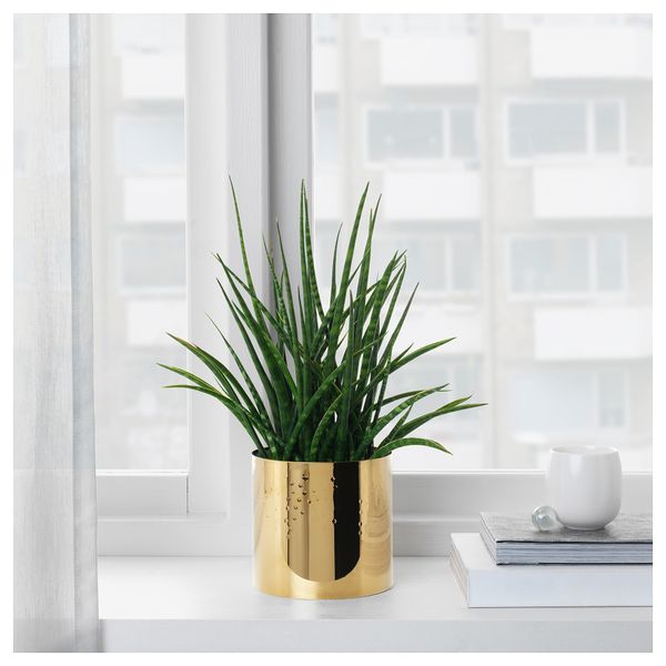 Кашпо ВИНТЕР 2018, золотой - фото 2