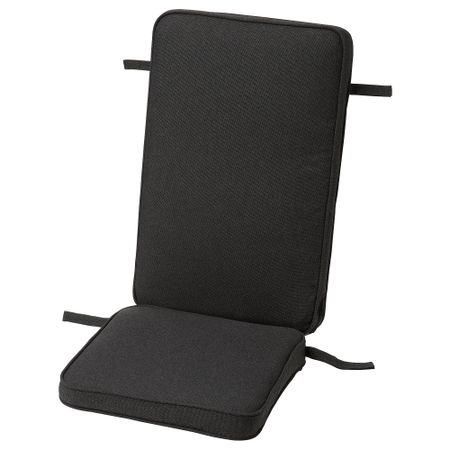 Подушка на садовую мебель, антрацит, 116x45 см IKEA JÄRPÖN ЙЭРПОН, DUVSTOCKHOLM СТОКГОЛЬМMEN ДУВХОЛЬМЕН 494.128.20