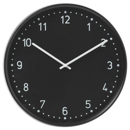 BONDIS Настенные часы - чёрный 38 см