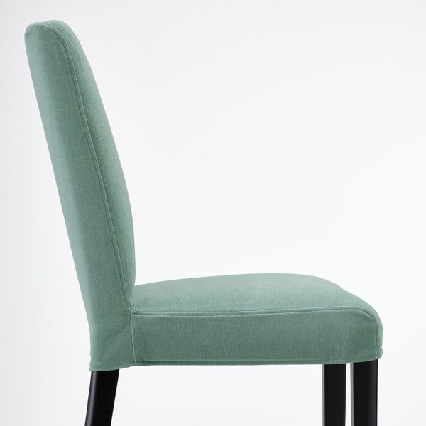 Стул, черный/Льюнген светло-зеленый IKEA BERGMUND БЕРГМУНД 193.859.41 - фото 3