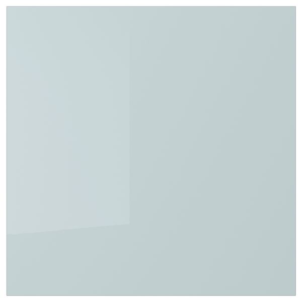 Дверь, 60x60 см, глянцевый серо-синий светлый IKEA KSTALLARP СТАЛЛАРП КАЛЛАРП 805.201.53 - фото 2