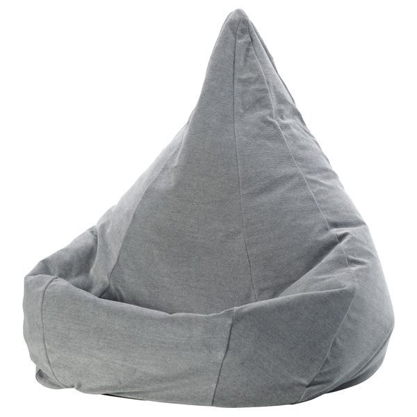 Пуфик-мешок ОЛМЕ, Аниелла светло-серый - схема-чертеж с размерами