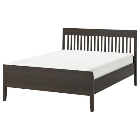 Каркас кровати, темно-коричневый, Lindbåden, 140x200 см IKEA IDANÄS ИДАНЭС 494.949.29