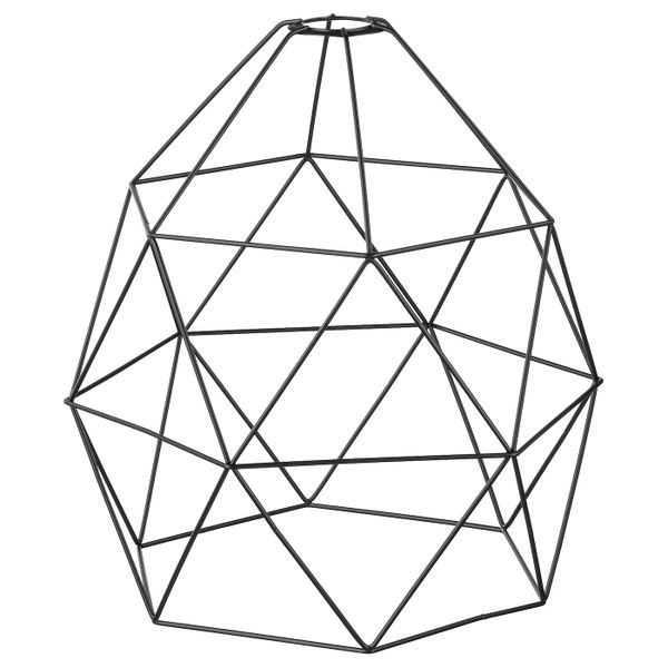 Абажур для подвесного светильника, черный 30 см IKEA BRUNSTA БРЮНСТА 304.376.13 - фото 1