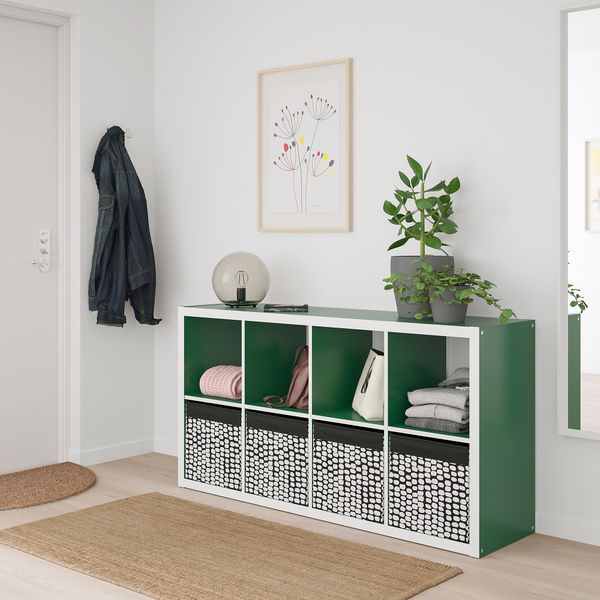 Коробка, 33x38x33 см, черный-белый IKEA DRÖNA ДРЁНА 004.680.88 - фото 4