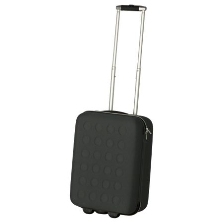 Сумка дорожная на колесах УПТЭККА, темно-серый