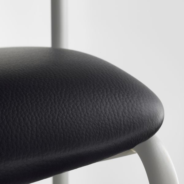 Конференц-стул, белый, черный IKEA STOLJAN 899.074.52 - фото 6