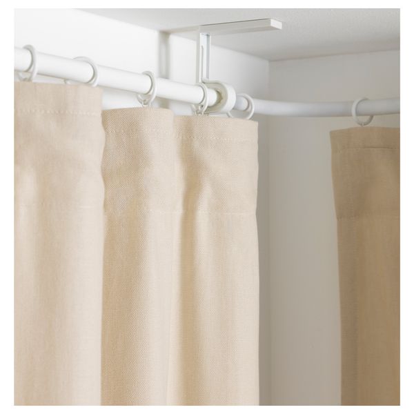 Угловое соединение гардинного карниза РЭККА, белый - фото 3