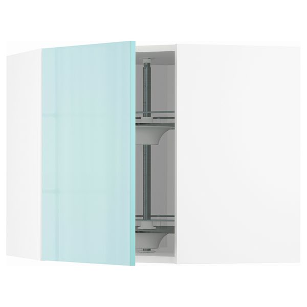 Угловой Навесной шкаф с вращающейся секцией, 68x60 cm IKEA METOD МЕТОД 894.145.39 - фото 2