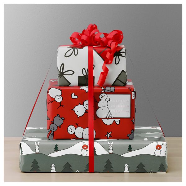 Тесьма ВИНТЕР 2016, красный (200 м) - фото 2