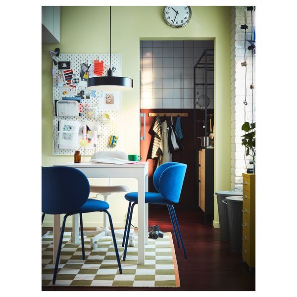 Стол и 2 стула IKEA KRYLBO, EKEDALEN ЛЕН ЭКЕДАЛЕН 795.703.75 - схема-чертеж с размерами