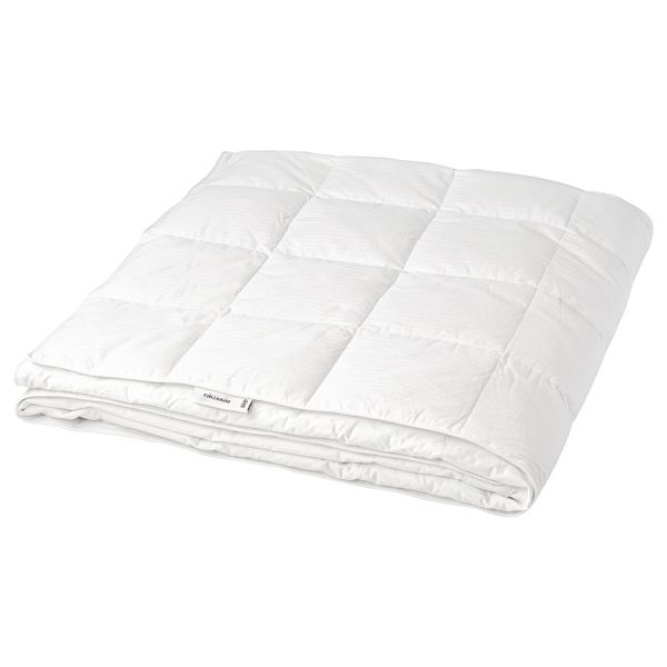 Одеяло легкое 200x200 см IKEA FJÄLLHAVRE ФЬЕЛЛЬХАВРЕ 104.568.05 - фото 2