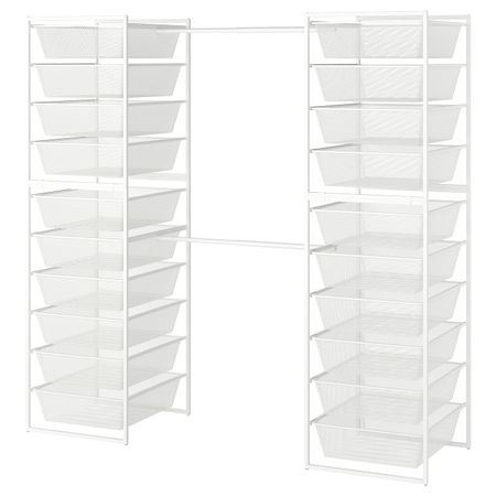 Каркас/сетчатые корзины, штанги 142-178x51x173 см IKEA JONAXEL ЙОНАКСЕЛЬ 493.114.68