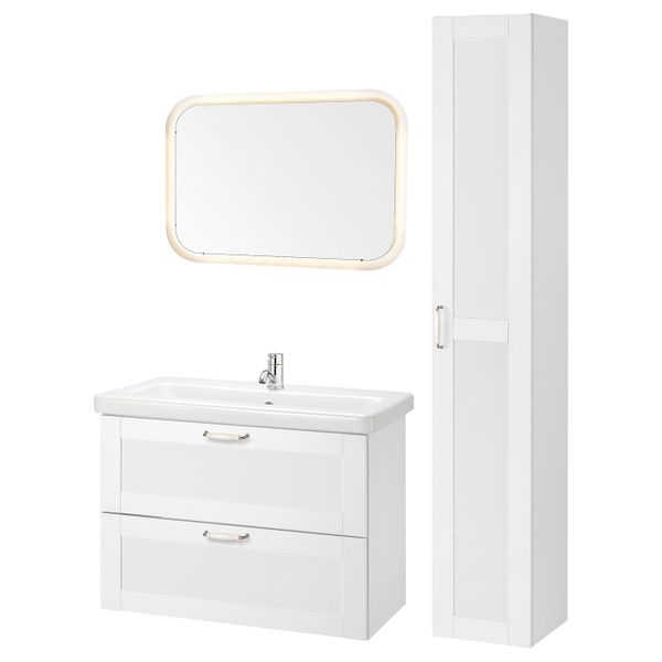 IKEA в интерьере ванной