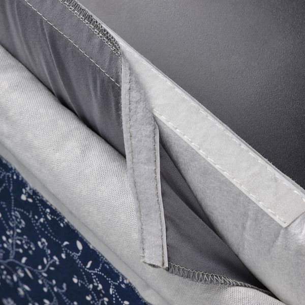 Чехол на стул, средний, Ryrane темно-синий IKEA BERGMUND БЕРГМУНД 304.810.31 - фото 4