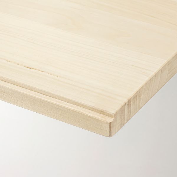 TRANHULT Полка - осина 120x30 см - схема-чертеж с размерами