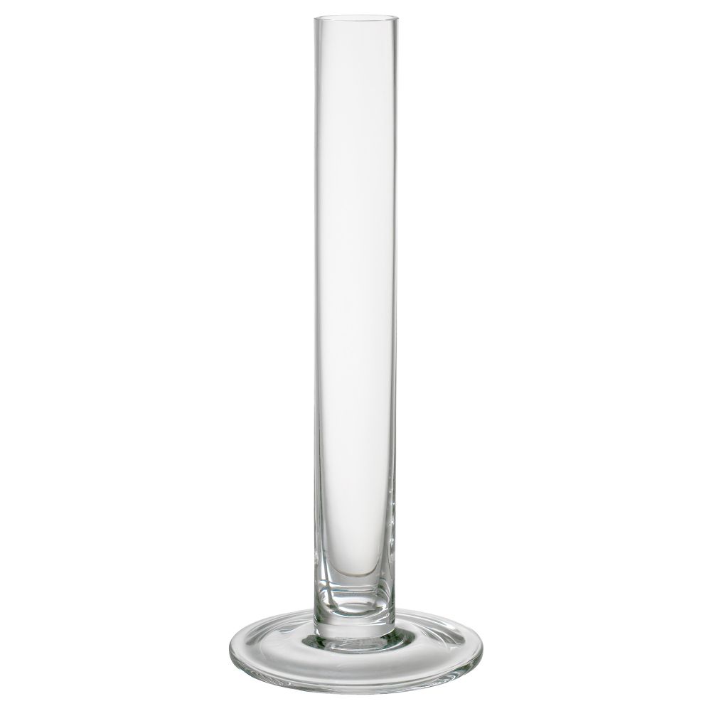 Ваза ТАЙТ, прозрачное стекло (23 см) - фото 1