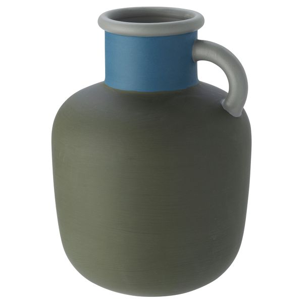 Ваза ЮППЕРЛИГ, зеленый (23 см) - фото 1