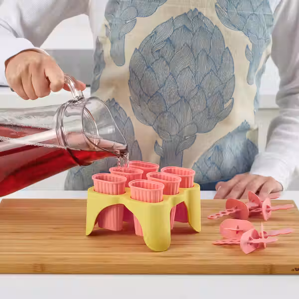 UPPFYLLD Форма для мороженого - розовый/желтый - фото 2