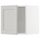 Навесной шкаф, белый, Lerhyttan светло-серый, 40x40 см IKEA METOD МЕТОД 194.657.49
